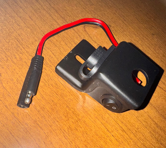 Auxiliary Power Port w/ On/Off Switch